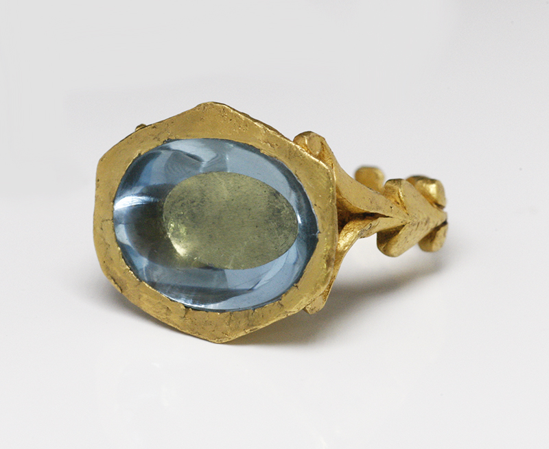 古代ローマ ゴールドリング 黄金 指輪 アクセサリー 1348 K18イエロー